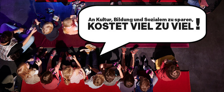 Gegen die die Kürzungen