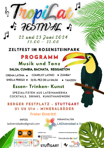 Flyer TropiLat Festival